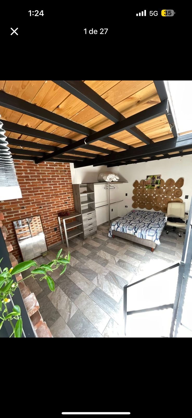 Moderno departamento con terraza privada en Coyoacán